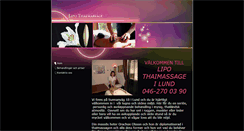 Desktop Screenshot of lipothaimassage.com